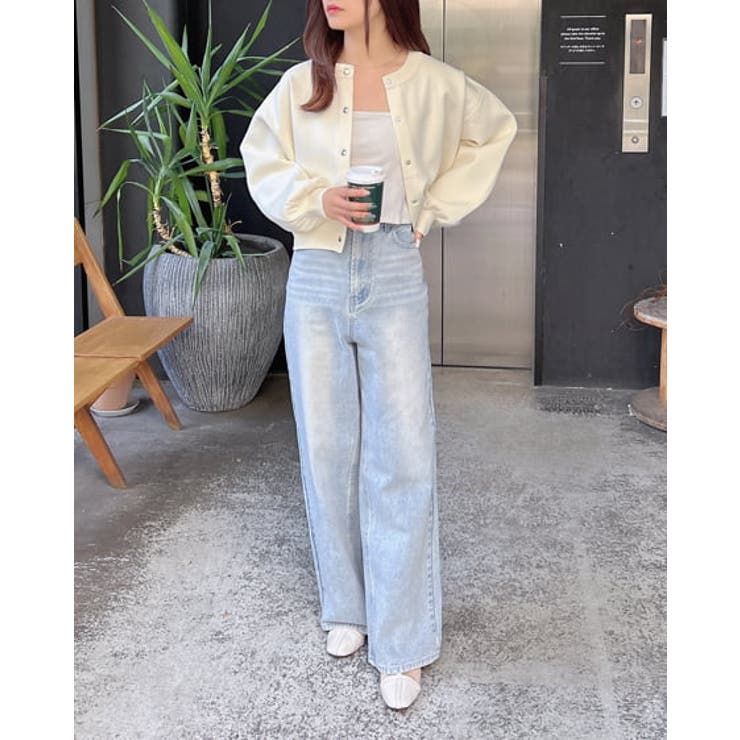 ショート丈スポンディッシュニットカーディガン | INGNI  | 詳細画像2 