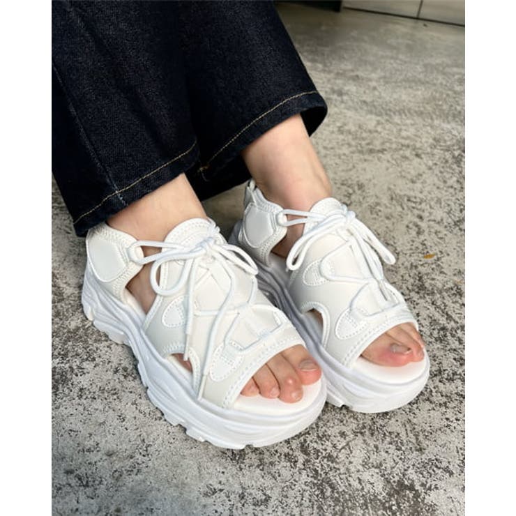 レースアップボリュームスポサン | INGNI  | 詳細画像2 