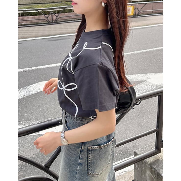 コード刺繍T | INGNI  | 詳細画像9 