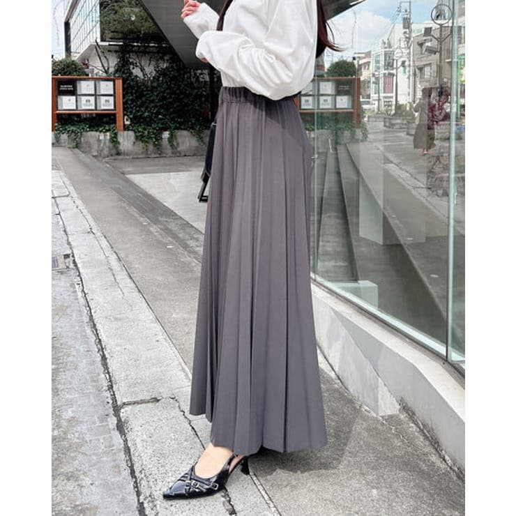 ジョーゼットポンチプリーツSK[品番：INGW0010688]｜INGNI