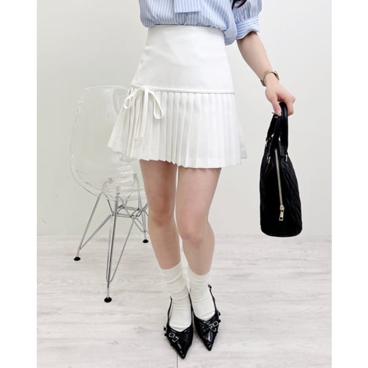 サイドリボンプリーツミニスカパン | INGNI  | 詳細画像9 