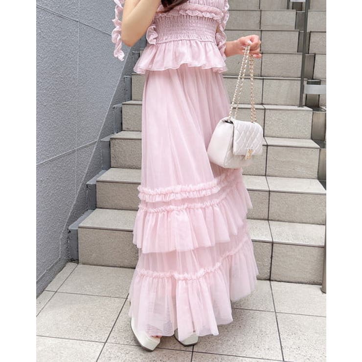 チュールフリルスカート | INGNI  | 詳細画像5 