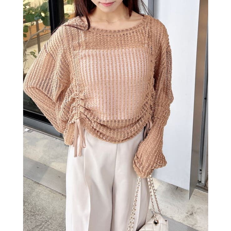 メッシュドロストトップス | INGNI  | 詳細画像5 