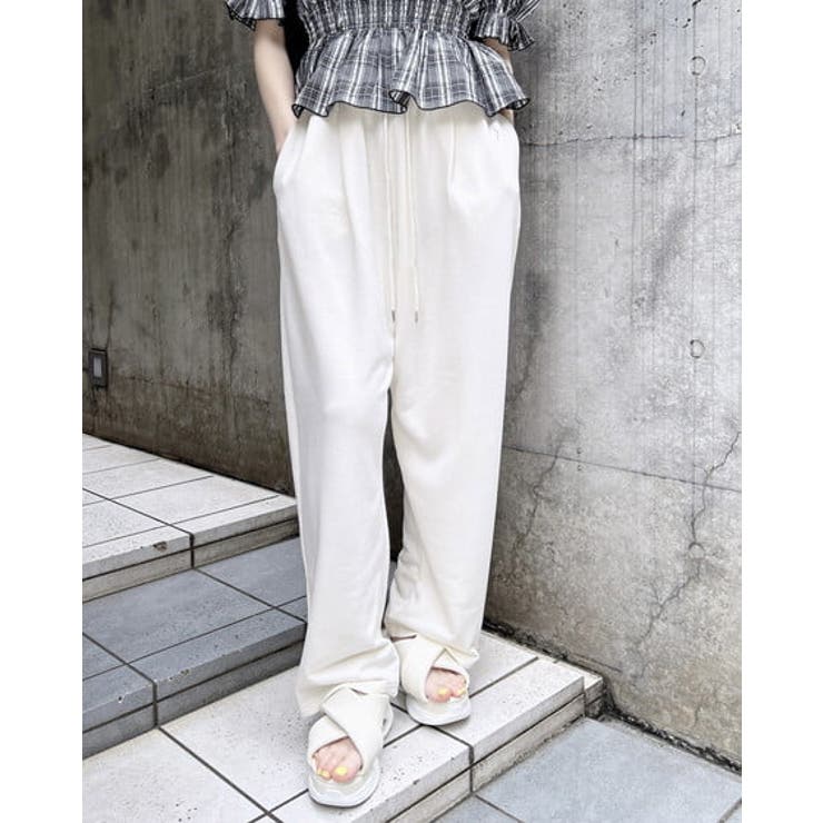 【WEB限定アイテム】イージー裏毛パンツ | INGNI  | 詳細画像9 