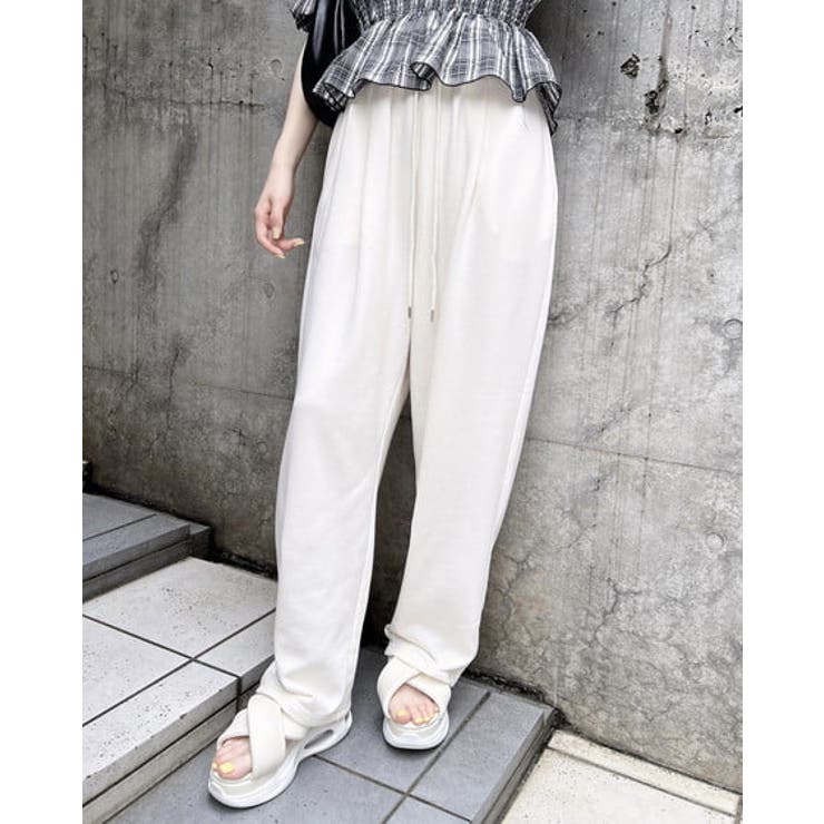 【WEB限定アイテム】イージー裏毛パンツ | INGNI  | 詳細画像7 