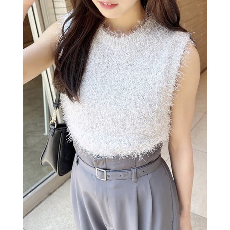 5Gシャギーノースリニット | INGNI  | 詳細画像3 