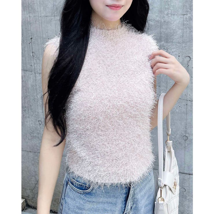 5Gシャギーノースリニット | INGNI  | 詳細画像1 