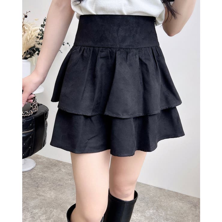 スエードフリルスカパン[品番：INGW0011004]｜INGNI （イング）の