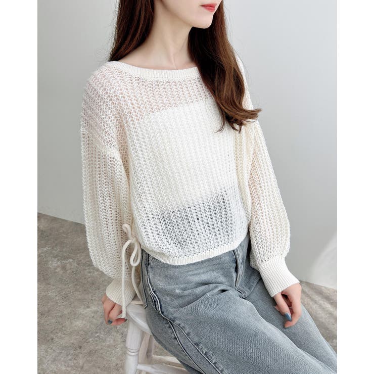 3Gドロストモヘアニット | INGNI  | 詳細画像1 