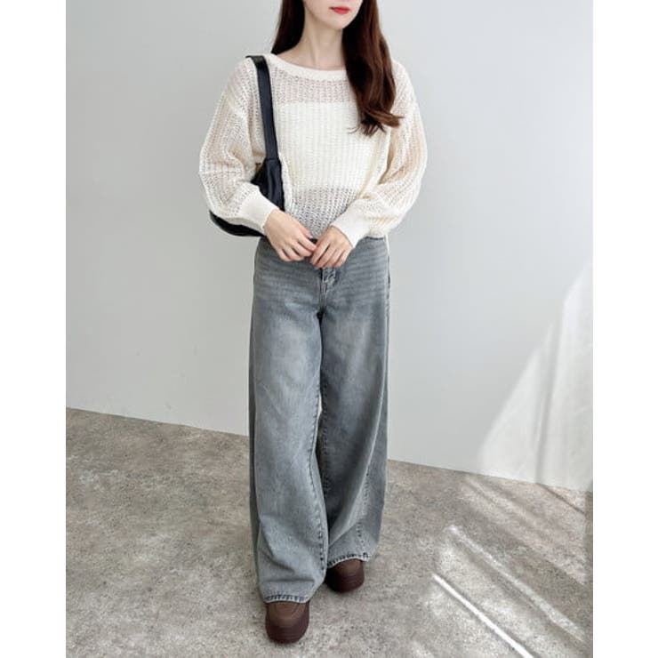 3Gドロストモヘアニット | INGNI  | 詳細画像3 