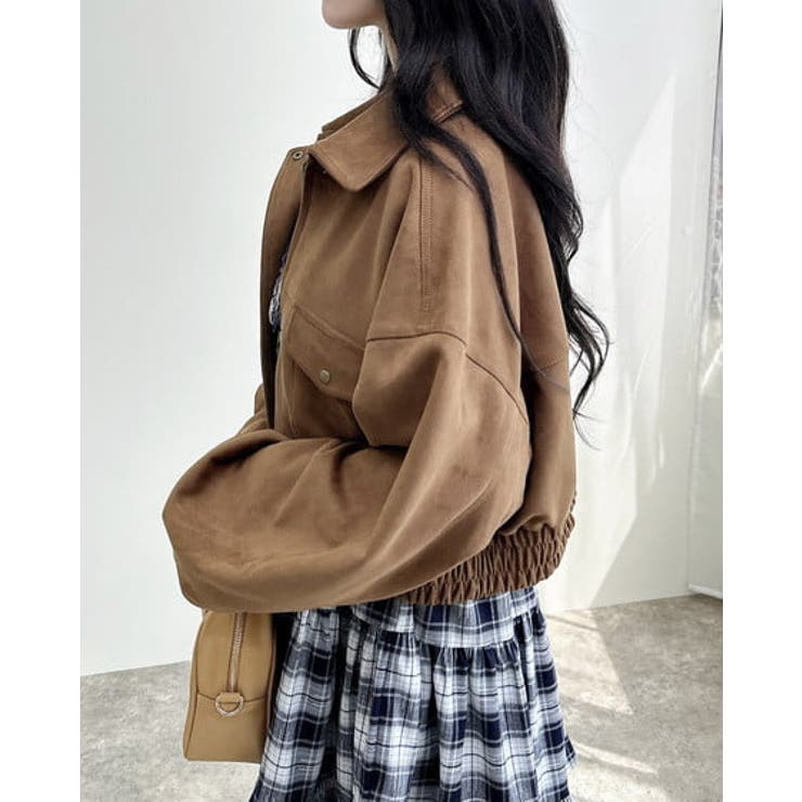 スエードジップショートブルゾン | INGNI  | 詳細画像6 