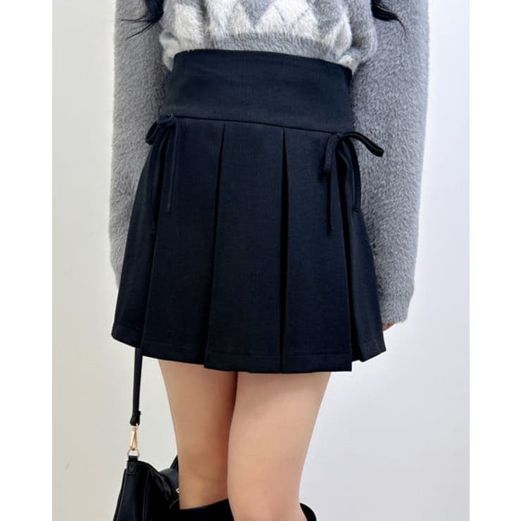 クロ | リボンボックスプリーツスカパン | INGNI 