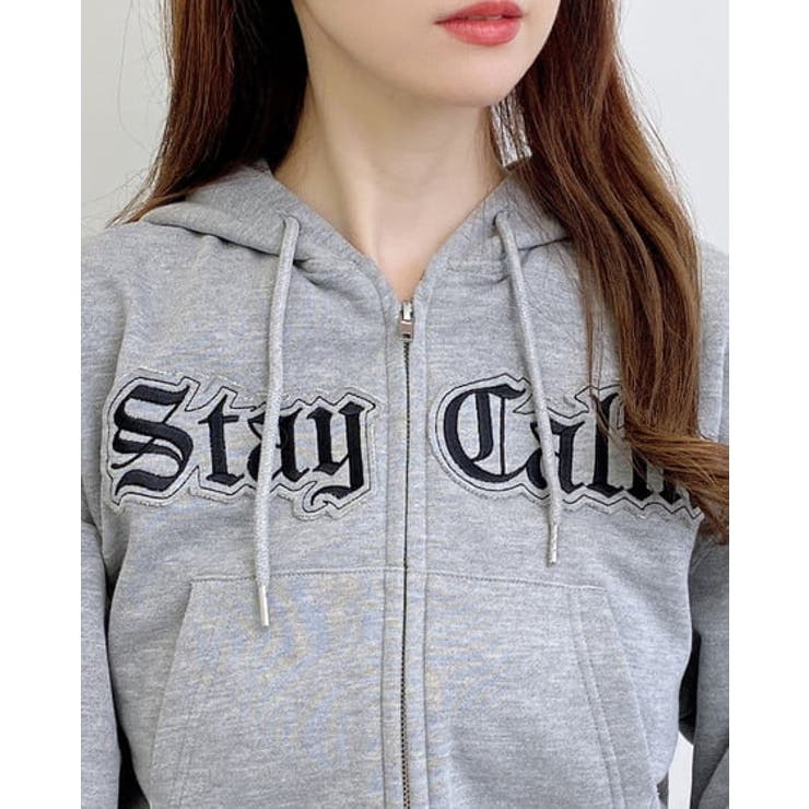 ロゴZIP裏毛ショートパーカー | INGNI  | 詳細画像10 