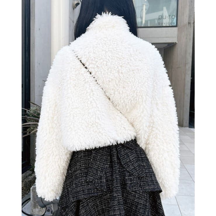 リボン付スタンドボアブルゾン | INGNI  | 詳細画像5 