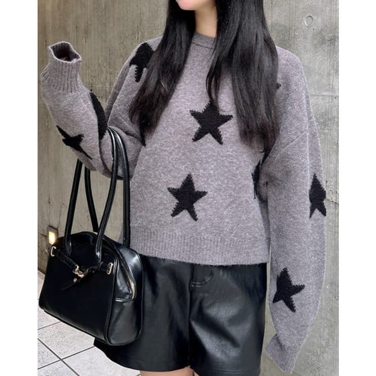 7G星柄ループJQニット | INGNI  | 詳細画像2 