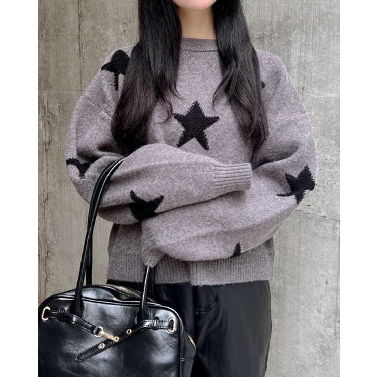 7G星柄ループJQニット | INGNI  | 詳細画像3 