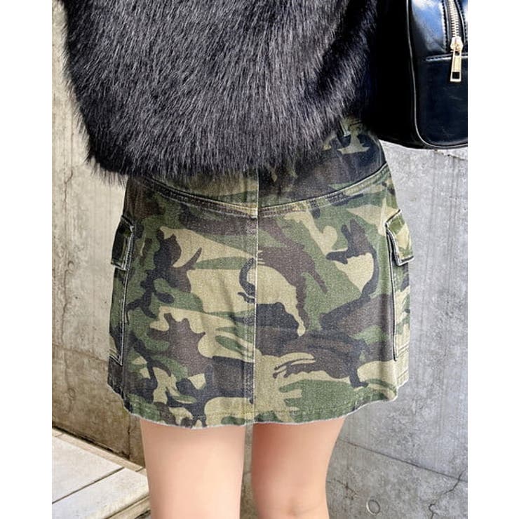 アソート柄カーゴミニスカート | INGNI  | 詳細画像4 