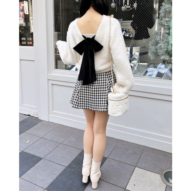 7G Backリボンフェザーニット | INGNI  | 詳細画像7 