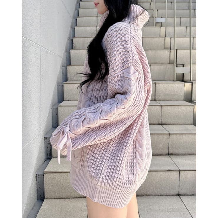 5Gタートルネックルーズチュニックニット | INGNI  | 詳細画像4 