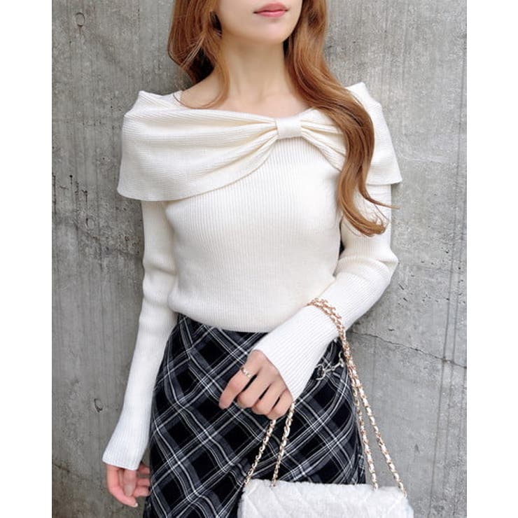 12G 2WAYオフショルニット | INGNI  | 詳細画像8 