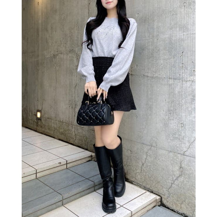 ビジューキルティングボストンバッグ | INGNI  | 詳細画像10 