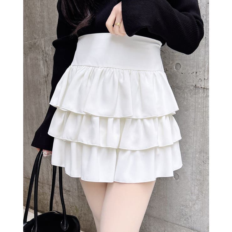 Peフリルミニスカパン | INGNI  | 詳細画像1 