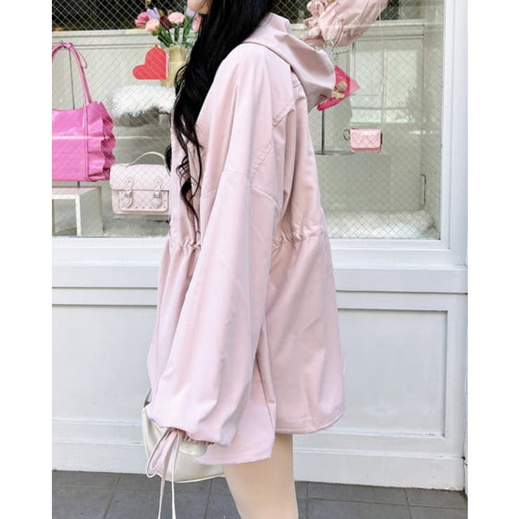 ミドル丈袖リボン2WAYマンパー | INGNI  | 詳細画像5 