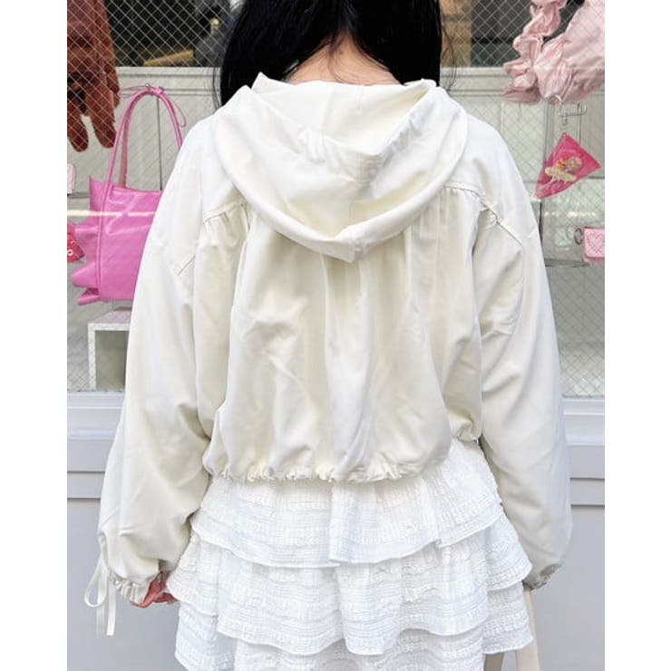 袖レースUPクロップド丈マンパー | INGNI  | 詳細画像4 