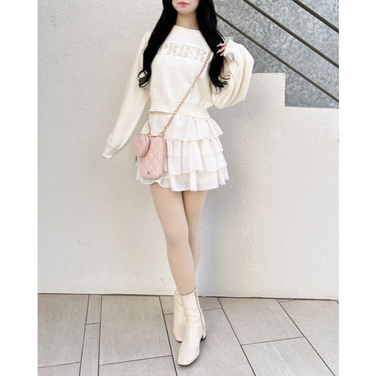 パールビジューロゴニット | INGNI  | 詳細画像5 