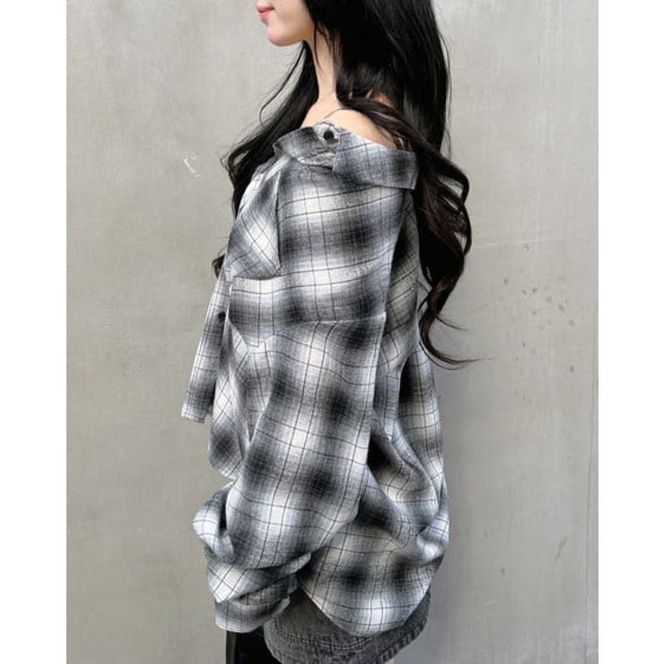 2wayオフショルチェック柄SH | INGNI  | 詳細画像5 