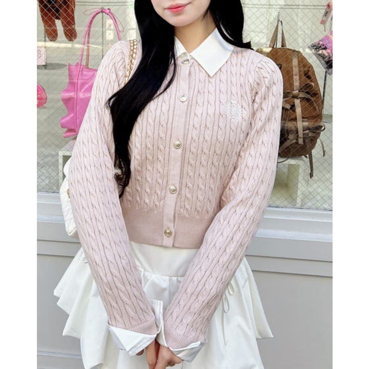 12G SHレイヤード風ケーブルニット | INGNI  | 詳細画像10 