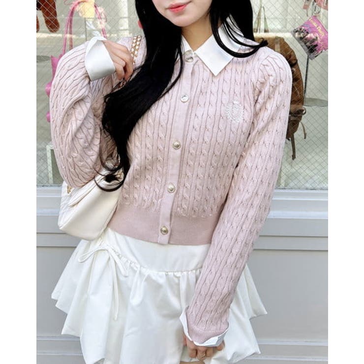 12G SHレイヤード風ケーブルニット | INGNI  | 詳細画像9 