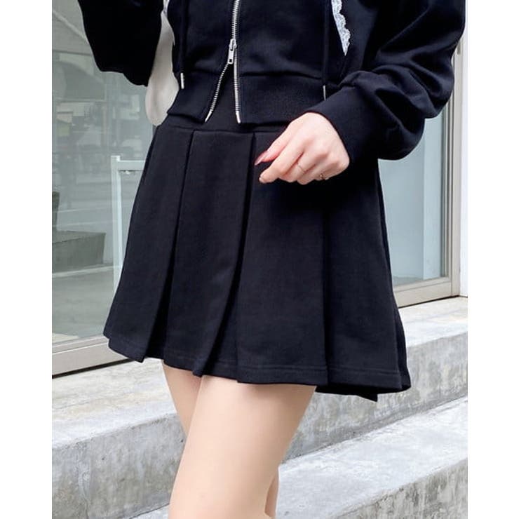 裏毛プリーツSK | INGNI  | 詳細画像9 