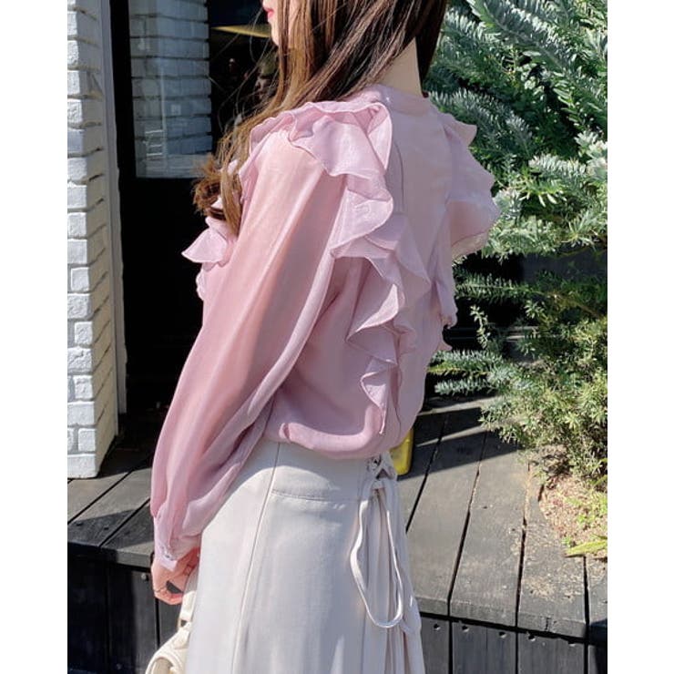 装飾釦ラメシアーフリルBL | INGNI  | 詳細画像9 