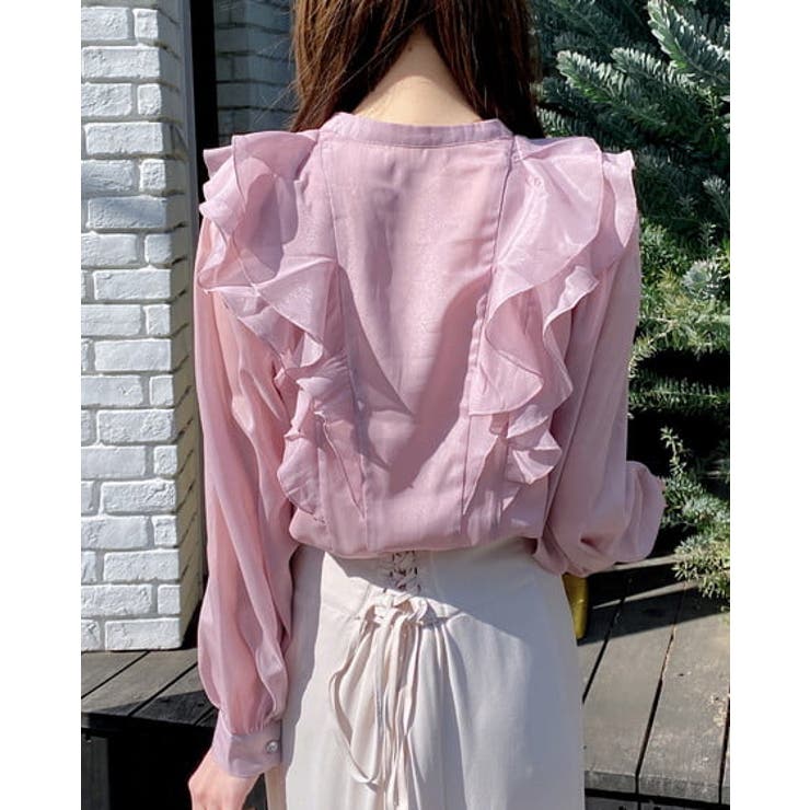 装飾釦ラメシアーフリルBL | INGNI  | 詳細画像8 