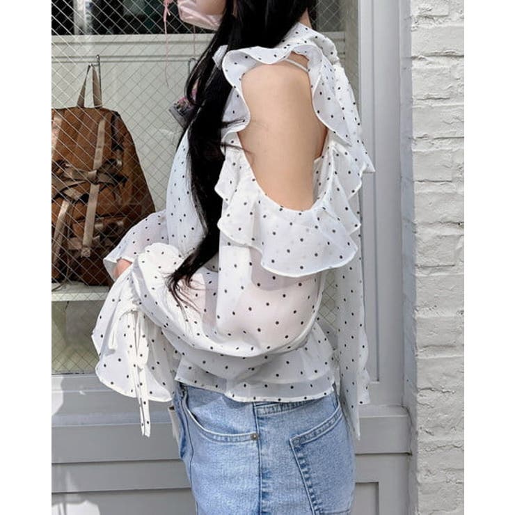 2Wayリボン肩あきフリルBL | INGNI  | 詳細画像10 