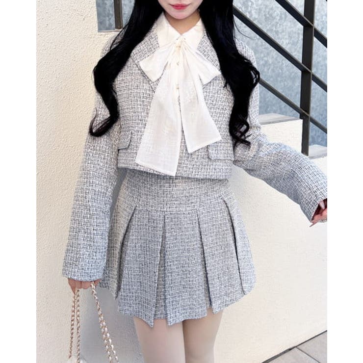 ツイードショートテーラードジャケット | INGNI  | 詳細画像8 