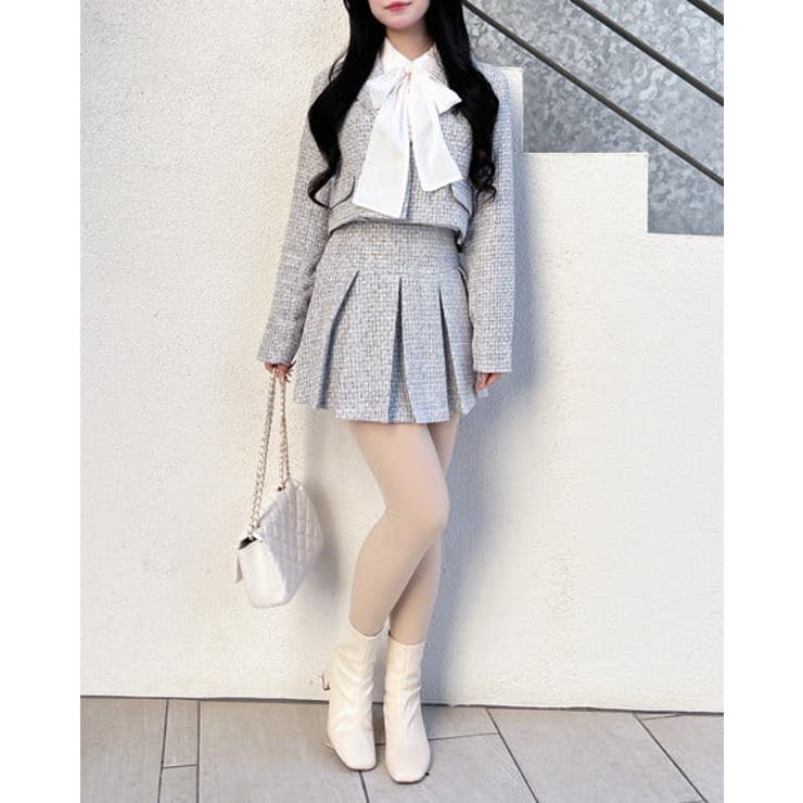 ツイードショートテーラードジャケット | INGNI  | 詳細画像7 