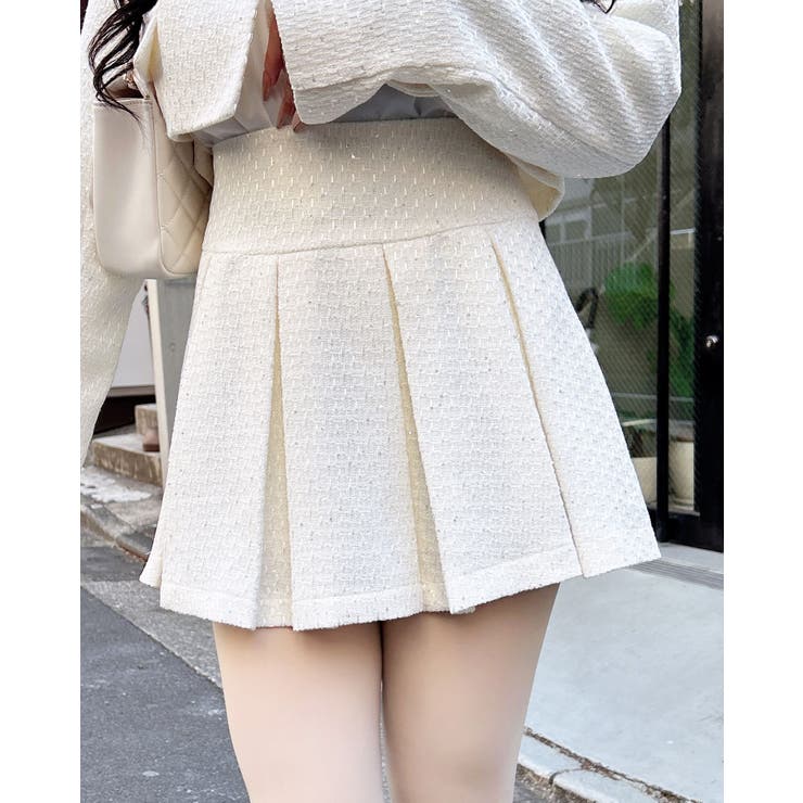 ツイードプリーツスカパン | INGNI  | 詳細画像1 