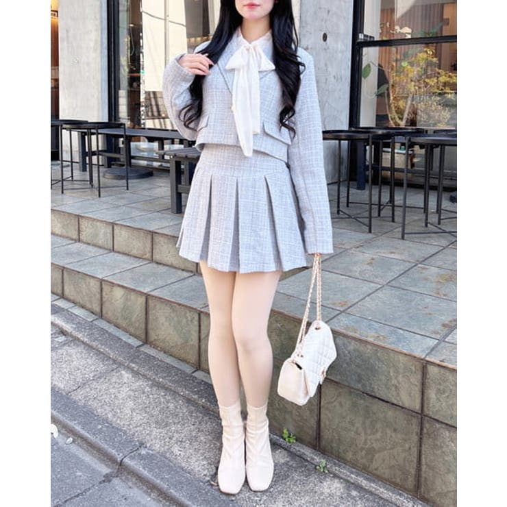 ツイードプリーツスカパン | INGNI  | 詳細画像9 