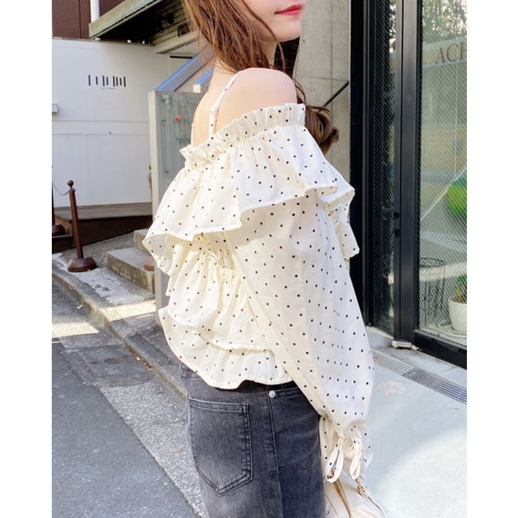 クロスフリルオフショルBL | INGNI  | 詳細画像8 