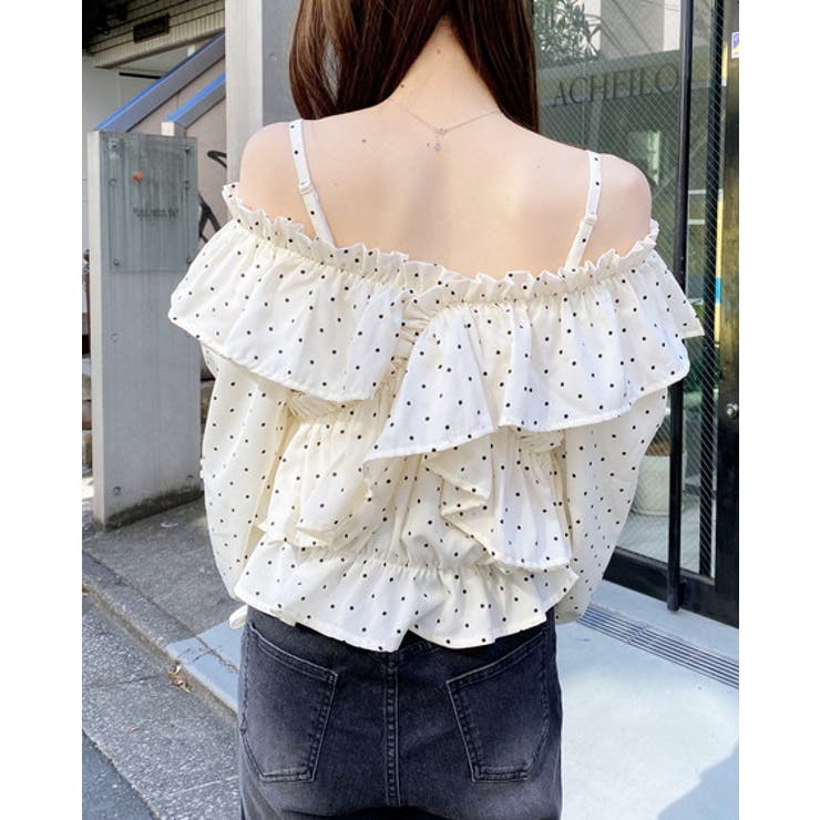 クロスフリルオフショルBL | INGNI  | 詳細画像7 