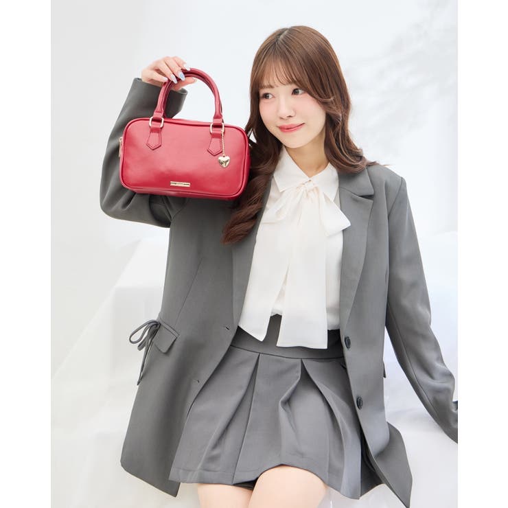 ハートチャーム付ボストンバッグ | INGNI  | 詳細画像1 