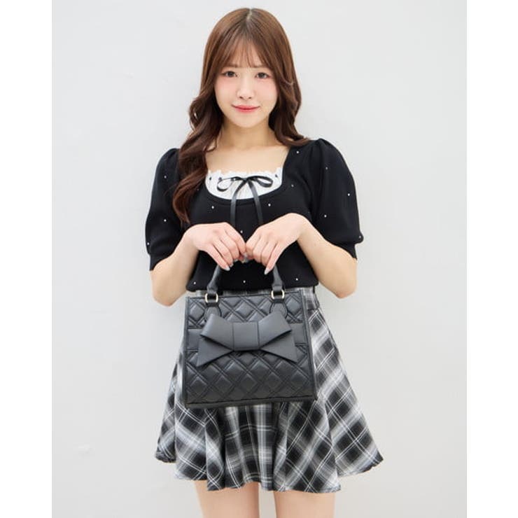 リボン付キルティングスクエアバッグ | INGNI  | 詳細画像6 