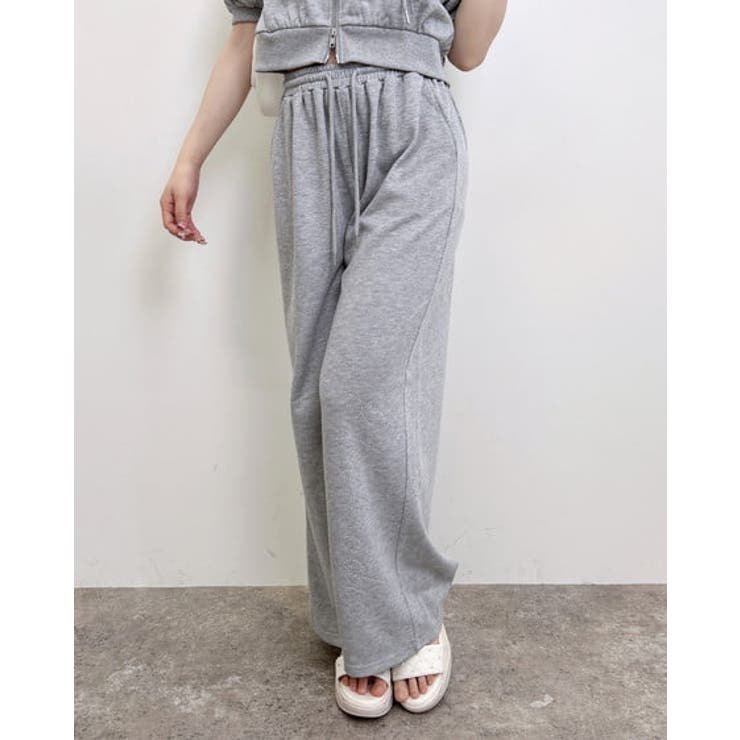 ラインストーンロゴミニ裏毛パンツ[品番：INGW0011556]｜INGNI
