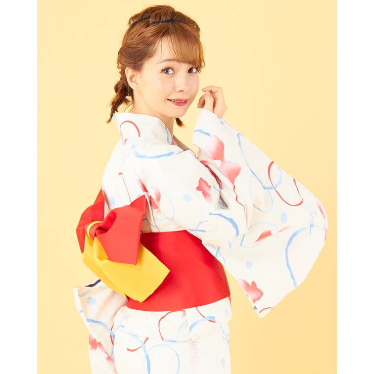 INGNI♡浴衣5点セット 浴衣3点SET（金魚）[品番：INGW0002763]｜INGNI （イング