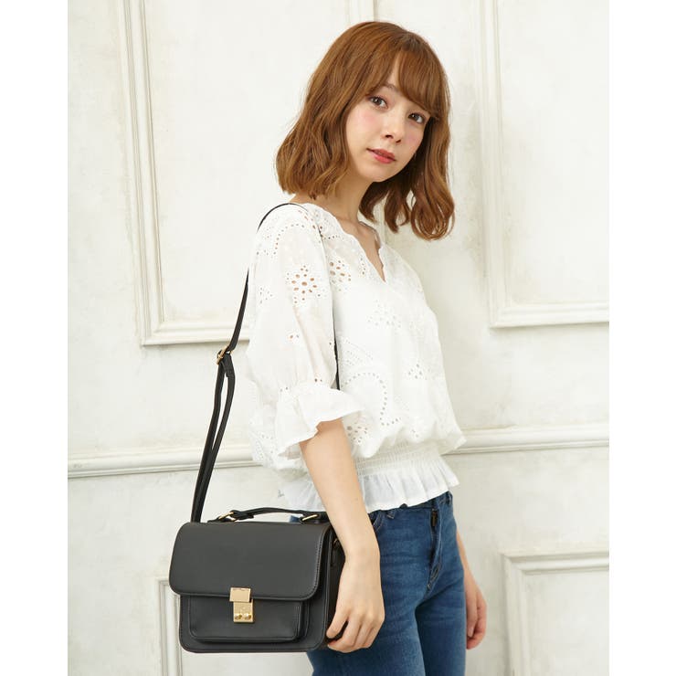 2018春夏】パンチングレース/TOPS[品番：INGW0002573]｜INGNI