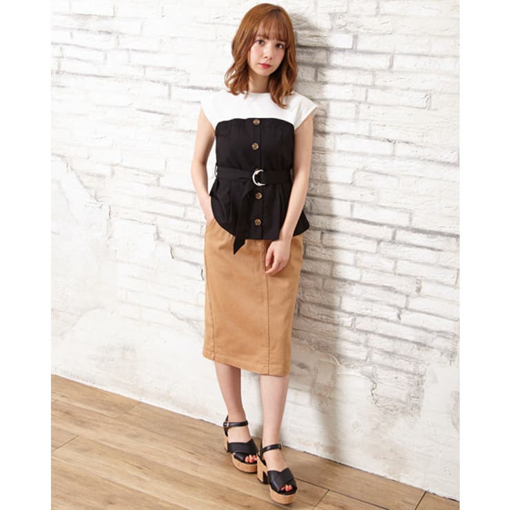前ボタンナローsk 品番 Ingw Ingni イング のレディースファッション通販 Shoplist ショップリスト