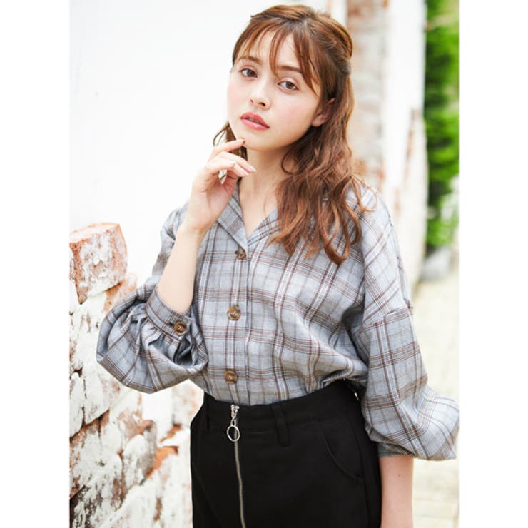 ALONE inc 開襟チェックシャツsize4 ALONE inc 開襟チェックシャツsize4 ALONE inc 開襟チェックシャツ