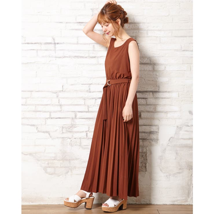 エスパンディープリーツスカートvネックop 品番 Ingw Ingni イング のレディースファッション通販 Shoplist ショップリスト